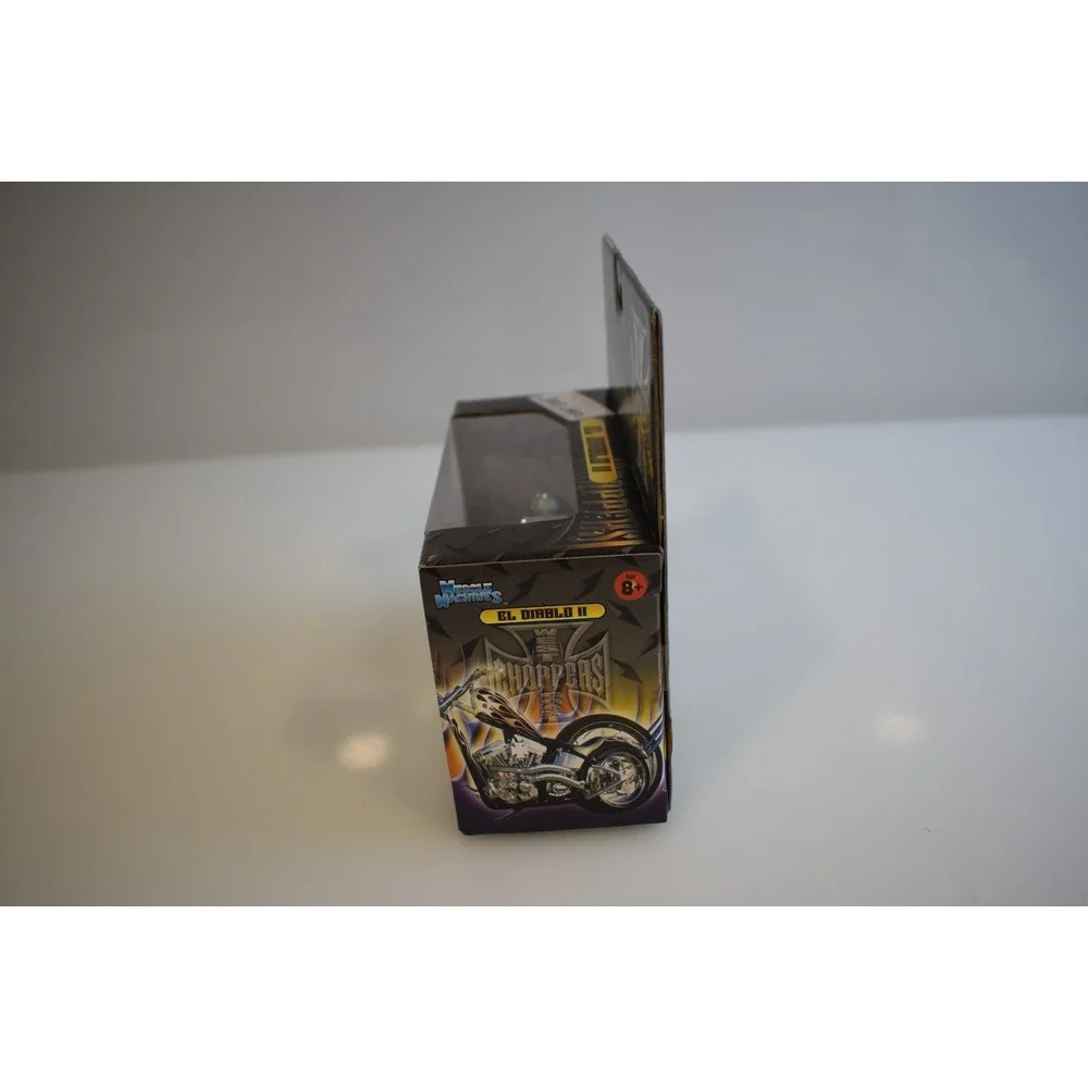 Jesse James West Coast Choppers El Diablo 2 1:18 Scale Diecast Green/ Orange